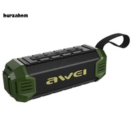 BUR_ Awei Outdoor Waterproof Portable Wireless Bluetooth-compatible Speaker Mobile Power Supply
