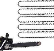 5 Pack 14 Inch Chainsaw Chain 52 Drive Links .050" Gauge, 3/8" Pitch Replacement Chains Compatible w