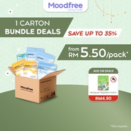 [1 Carton Bundle Deals] Moodfree Sanitary Pads | Women Period Pad | Tuala Wanita | 卫生棉