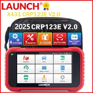 【2025 +7 Resets】LAUNCH CRP123E OBD2 สแกนเนอร์ 4 ระบบอ่านรหัสตรวจสอบเครื่องยนต์ ABS SRS AT พร้อมส่งน้