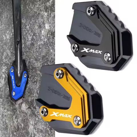 For YAMAHA XMAX300 XMAX 400 300 250 125 2017-2024 2025 2026 CNC AI Motorcycle Side Stand Extension P