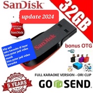 USB Flashdisk 32GB Isi Lagu Karaoke Offline No Internet
