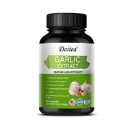 Garlic Extract 5500 mg - Antioxidant - Promotes cardiovascular and heart health - Enhances immune system function - Helps maintain cholesterol levels