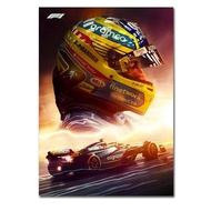 Hottest Fernando Alonso 100 Podiums F1 Poster Racing Figure Print Canvas Art for Living Room