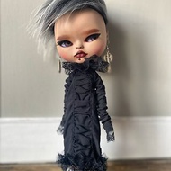 Custom Blythe doll Ooak Blythe with Sculpted Eyes