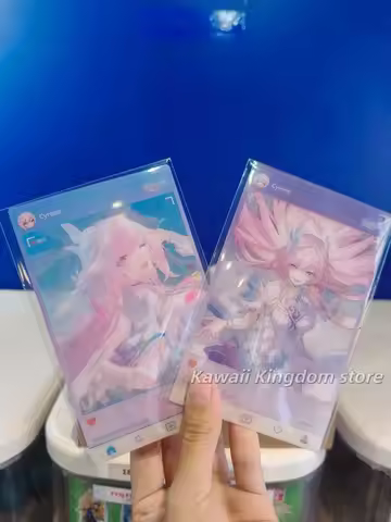 Game Honkai: Star Rail Cyrene Cosplay Anime Cup Pad Meal Inserts Transparent Card Mascot Student Acc