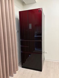 夏普電冰箱 六門SHARP SJ-GX55ET-R 日本原裝進口
