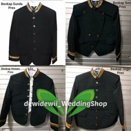 Beskap Pres - Beskap Jogja Beskap Solo Beskap Sunda/ Beskap Hewes (Straight Shoulder)