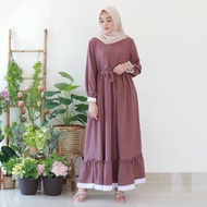 Nur TRAND model Baju Gamis Remaja Terbaru N_muslimah Kekinian 2021