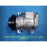 NISSAN FRONTIER 1997-2004 D22 DKS17CH 10PA17C ND 1A HFC134 COMPRESSOR NF-5570.N AIRCOND NYGP