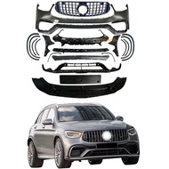 X253 bodykit for Mercedes Benz GLC C253 bumper Upgrade GLC63S AMG bodykit diffuser