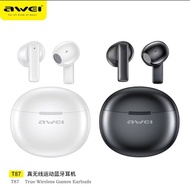 Awei T87 TWS Gaming Earbuds with Charging Case Low Latency MiniBluetooth Earbuds Bluetooth Earphone 