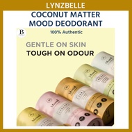 COCONUT MATTER Mood Deodorant -Vegan, Natural, Aluminium-Free, Aromatherapy Scents, Long-Lasting, Or