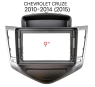กรอบจอแอนดรอยด์ หน้ากากวิทยุ หน้ากากวิทยุรถยนต์ CHEVROLET CRUZE ปี 2010-2014 สำหรับเปลี่ยนเครื่องเล่น จอ Android 9"