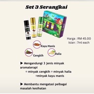 Set 3 serangkai ikhlas herbs