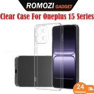 【 SG 】For OnePlus 15 Case Ultra Thin Transparent TPU Soft Back Cover For OnePlus15 5G Clear Case One
