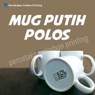 Mug polos coating/sablon import