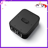 2 Port RJ45 LAN CAT6 Network Switch  1000Mbps 2 in 1 Out/1 in 2 Out Internal External Network Switch