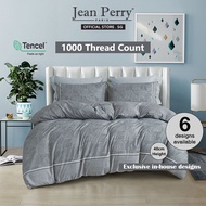 Jean Perry Linton 1000TC Tencel Quilt Cover Set I Tencel Fitted Sheet I Bedsheet Cover I Bedsheet Set