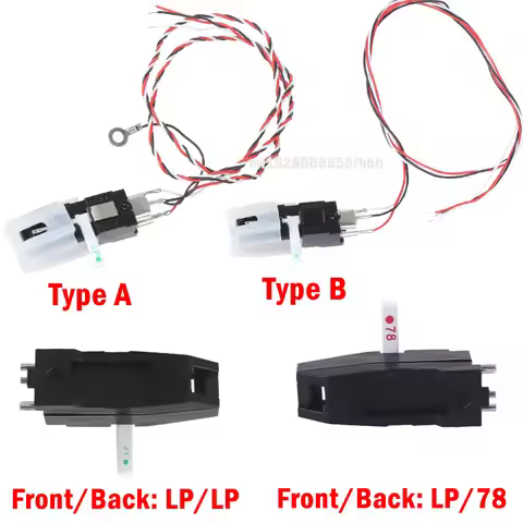 200-300mV Output Double Turntable Needles High Output Pickup Head Needles for Lp Vinyl Player Record