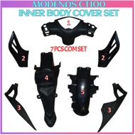 MODENAS CT100 CT110 INNER BODY COVER SET NON COLOUR PARTS HLD ( 7 PCS) MODENAS CT INNER COVERSET