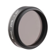 [Ship in 24h] Camnoon 1.25 Inch Moon Filter 25 Percent Transmittance for Astronomical Telescope Eyep