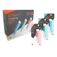 Correction Tape Elephant Ferry Model (5 Mm x 5 Meters) (Box/12 Pieces)