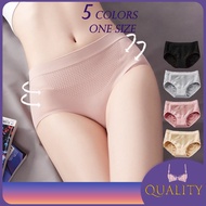 100pcs READY STOCK Seamless 3D Honeycomb Low Waist Panties Women Underwear 155