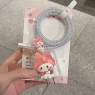 Pelindung Charger Iphone cute coal balls Pelindung Kabel & Kepala Charger Iphone 18w&20w Pelindung A