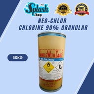 SPLASH - NEO-CHLOR CALCIUM HYPOCHLORITE 90% GRANULAR CHLORINE 50KG