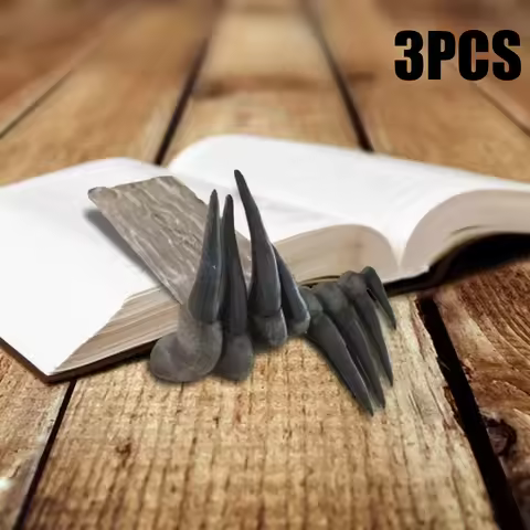 Halloween Claw Bookmark Terrifying Devil Claw Office Desktop Decoration Resin Craft Ornament Hallowe