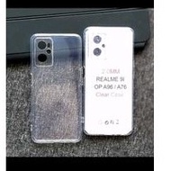 C/C- CASING CASE SILICON CASE TRANSPARENTBENING OPPO A76/A96/REALME 9I