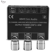 XY-E30H 2.1 Channel Bluetooth 5.1 Audio Power Amplifier Board Module High and Low 15Wx2+30W Subwoofe