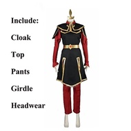 【High-quality】 Anime Avatar The Last Airbender Zuko Azula Cosplay Costume Halloween Outfit Carnival 