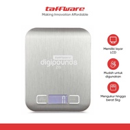 Best Taffware Digipounds Timbangan Dapur Digital Kitchen Scale 5kg 1g - Z1S Avandya Store Official