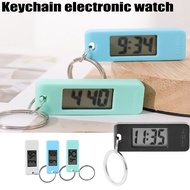 Portable Mini Electronic Clock Keychain Watch Digital Time Display Clocks Backpack Hanging Keyring Pocket Digital Clock