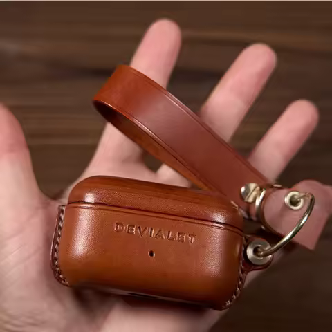 Genuine Leather For Devialet Gemini II Case Luxury Real Leather Custom Made Handmade Cover Bluetooth