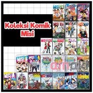 BUKU KOMIK MISI 4 Flat | 4 Flat X | 10A Plus | Tahfiz | Straight A | Misi Reunion Misi Chef