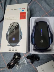 車用無線充電電話架