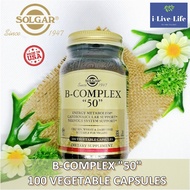 Solgar-B-Complex 50 100 Vegetable Capsules Vitamin B Complex