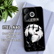 11 Flexible rubber softcase for ITEL A80/anime character Motif ITEL A80/kesing ITEL A80/silicon ITEL