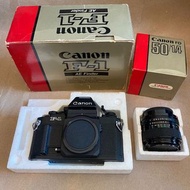 Canon New F-1 連鏡頭 FD  50mm 1:1.4 收藏極品