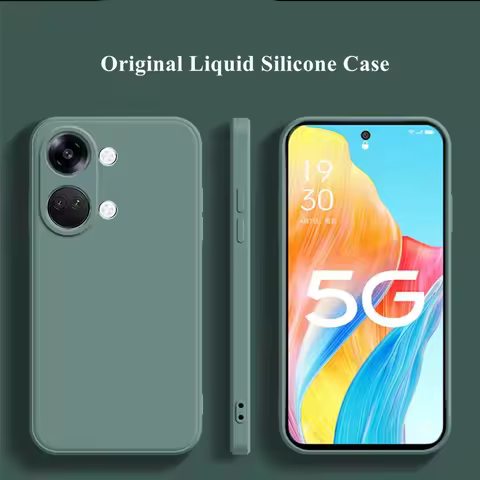 For Oneplus Nord 3 Case Cover Oneplus Nord 3 Funda Coque Shell Soft Original Liquid Silicone Bumper
