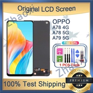 Original OPPO A78 4G 5G A79 5G LCD Display Touch Screen Replacement