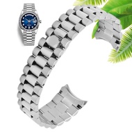 904L Stainless Steel Watch Accessories Band For Rolex DATEJUST DAY-DATE OYSTERPERTUAL DATE Silver Wa