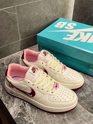 Nike Air Force 1 Low O7Lx "Valentine’s Day" 白粉紅   尺寸：36-40