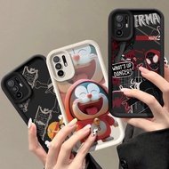 phone case for Oppo Reno6 Z 5G phone case for Oppo Reno 6z 5G Case Doraemon ONE PIECE Cartoon Patterned Cool Boy Soft Silicone Thickened Phone Case