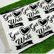 Get Well Soon 6pcs SET/A4