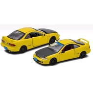 ERA CAR HONDA INTEGRA TYPE-R DC2 RHD RACING YELLOW DIECAST SCALE 64