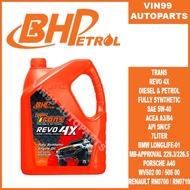 BHP Trans Revo4X  SAE 5w40 Fully Synthetic (7L) API SN/CF ACEA A3/B4 Diesel Petrol Engine Oil